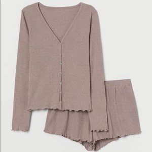 Cotton-blend Pajamas